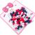 Xuan Ya Ornament Accessories Spotted Hairpin Braid Buckle Candy Color Hair Clip Girl Colorful Hairpin Children Flower Beanie Clip
