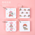 Paper for Markers Notepad Portable Book Keychain Notebook Notepad Small Notebook Pockets Notebook