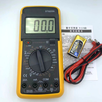 Supply Digital Multimeter Dt9205a High Precision Electronic