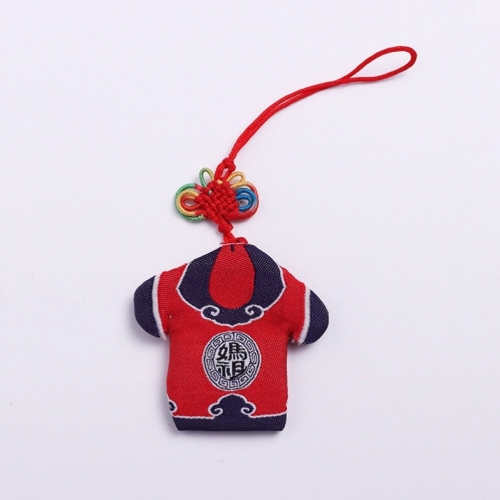 Printing Hat Hui Cloth Label， Santa Claus Cotton Small Pendant， Children‘s Clothing Polyester Cotton Small Cloth Label， Lucky Bag