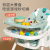 Baby Dining Chair Adjustable Children's Tables and Chairs Rocking Dining Chair Double-Layer Home Dining Recliner