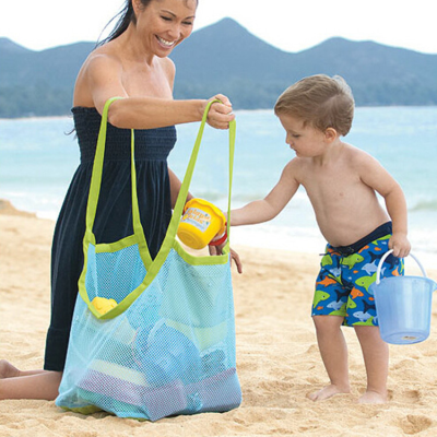 Children's Beach Storage Bag Sand Digging Tool Bag Clothes Towel Toy Storage Bag Oversized