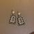 New Vintage Pearl Geometric Exaggerated Trendy Earrings Korean Niche Design Affordable Luxury Style Graceful Earrings Female Fashion