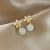 925 Silver Needle Korean Dongdaemun Simple Small Ear Studs Earrings 2023 New Ins Style Love Pearl Earrings for Women