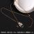 Cross-Border Hot Zircon Bear European and American Hot Sale Special-Interest Design Ins Style Love Pendant Ornaments Jewelry Wholesale