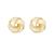 925 Silver Needle Simple Geometric Woven Ball Stud Earrings Korean Graceful and Petite Earrings Fashion New Earrings Wholesale Women