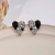 Personalized Sweet Cool Style Metal Heart Earrings 2023 New Women's Fashion High Sense Versatile Earrings Wholesale