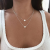 European and American Hot Fashion Love Pearl Titanium Steel Necklace Multi-Layer Necklace Accessories Female Personality All-Matching Graceful Necklace Fashion