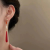 New Chinese Style Pearl Drop Pendant Earrings All-Matching Graceful Retro Stud Earrings Female Niche High-Grade Earrings