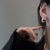 Korean Dongdaemun Fashion C- Shaped Opal Bamboo Stud Earrings Niche Micro Rhinestone Temperament Earrings Sterling Silver Stud Earrings
