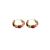 New Chinese Style Simple Fashion Zircon Dripping Ear Clip Niche Design Unique High-Grade Temperament Commuter Style Earrings