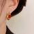 New Chinese Style Simple Fashion Zircon Dripping Ear Clip Niche Design Unique High-Grade Temperament Commuter Style Earrings