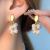 Sterling Silver Needle Korean Pearl Grape Cluster Tassel Special-Interest Design Fashion Stud Earrings Light Luxury Temperament High-Grade Earrings