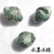 17x24mm Stone Pattern Blooming Acrylic Ink Pattern Olive Beads Diy Handmade Mobile Phone Chain Vintage Jewelry Accessories