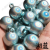 16mm Acrylic Reflective Bulb Personalized Hanging Hole round Beads Diy Handmade Mobile Phone Charm Hand String Loose Beads Ornament Accessories