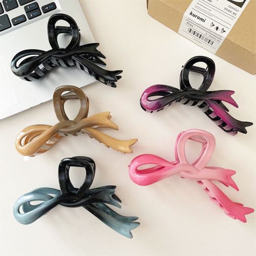 ribbon bow tie claw clip claws