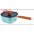 Df99468 New Colorful Stainless Steel Square Yukihira Pan Single Handle Milk Pot Non-Stick Milk Pot Noodle Pot