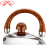 Df68736 Wood Grain Handle Sound Kettle with Magnetic Hemispherical Induction Cooker Gas Furnace Whistle American Kettle
