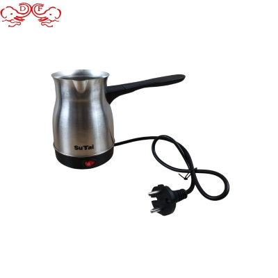 Df99465 Stainless Steel Milk Cup Electric Cooker Cup Boiled Tea Pot Single Handle Coffee Cup Household Restaurant Kitchen Hotel Supplies