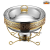 Df99372 Lay Sidewards Lace Dining Stove Stainless Steel round Chafing Dish Small Dining Stove Lace Buffet Buffet Stove Kitchen