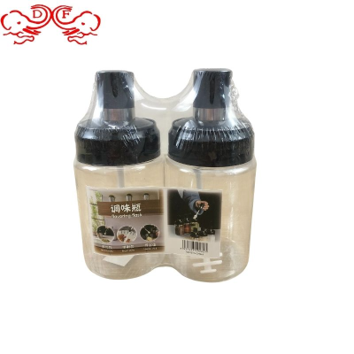 Df68263 Salt Shaker Seasoning Bottle 2-Piece Set Blister Kitchen Gadget Seasoning Jar Factory Direct Sales