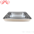 Df99251 Stainless Steel Japanese-Style Square Plate Deepening Stainless Steel Plate Square Plate Fixed Ear Towel Plate with Ear Tray