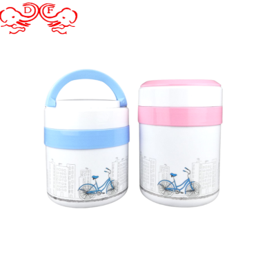 Df68004 Stainless Steel Insulation Pot Student Lunch Box Insulated Bento Pot Korean-Style Pot Insulated Lunch Box