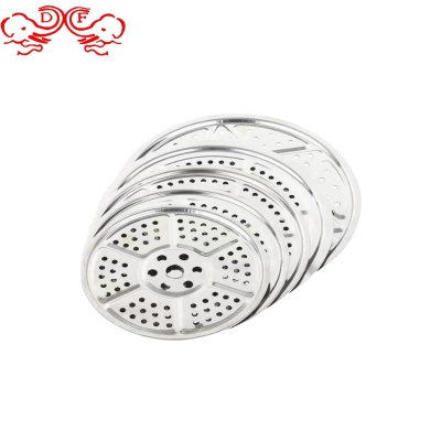Df68370 Magnetic Stainless Steel round Plate for Streaming Steamer Grid Stainless Steel Steaming Double-Edged Fine-Toothed Comb Plate for Streaming Steamer