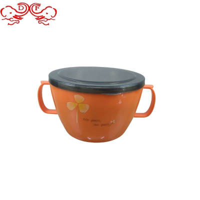 Df99011 Binaural Instant Noodle Cup Instant Noodle Bowl Snack Bowl Insulation Lunch Box Lunch Box Bento Bowl Bento Box Tableware