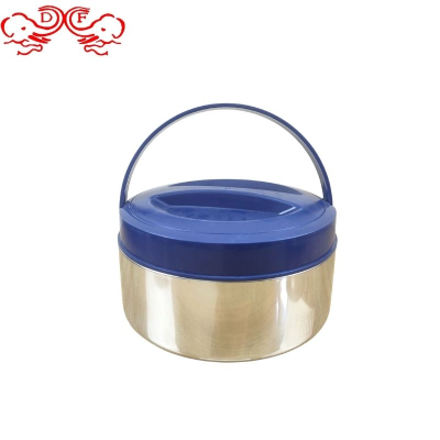 Df99724 Thermal Insulation Portable Pan Stainless Steel Insulated Lunch Box Fresh Pot Large Capacity Handle Thermal Insulation Bucket Double-Layer Thermal Insulation