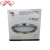 Df99139 Factory Price Stainless Steel Grape Plate Flower Disk Fruit Plate Disc Cutting Tray Shallow Plate Roasting Stove Hot Pot