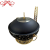 Df68093 Stainless Steel Buffet Stove round with Lid Alcohol Heating Rotating Golden Buffet Pot Constant Temperature Hanging Pot