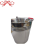 Df99021 Stainless Steel Bucket Oblique Non-Magnetic Bright Thickened Hand Bucket Household Thickened Multi-Purpose Bucket