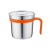 Df99068 Stainless Steel Single Layer Office Drinking Glass Tea Cup Coffee Cup with Lid Children's Cups Monolever