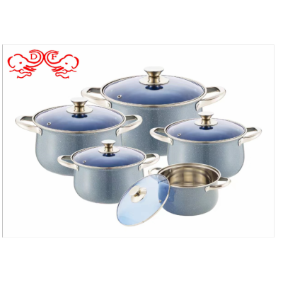 Df99161 Thickened Stainless Steel Soup Steam Pot Multi-Functional Orange Soup Pot Household Large Capacity Soup POY Pot