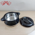 Df68766 Western-Style Stainless Steel Double-Ear Thermal Insulation Set Pot Three-Piece Set Capacity Thermal Insulation Lunch Box Tape Plastic Steel Cover Pot