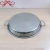 Df99420 Household Stainless Steel Steamed Cold Leather Cold Leather Pot with Ears Flat Bottom round Steamed Vermicelli Rolls Dish Shallow Plate
