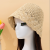 2023 New Japanese Minority Bell Type Bucket Hat Women's Summer Bucket Korean Style Face-Looking Straw Hat