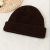 2023 New 1977 Adhesive Knitted Hat Korean Autumn and Winter New Windproof Warm Wool Hat