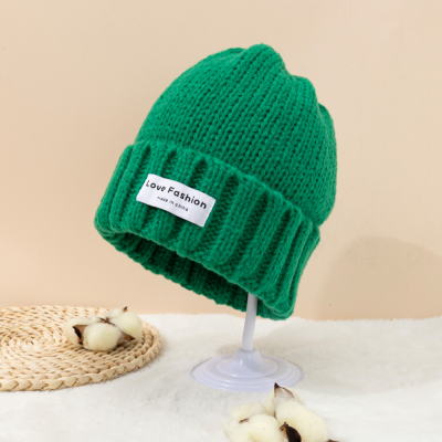 2023 New Labeling Love English Knitted Hat One Pack