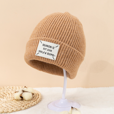 2023 New Autumn and Winter Keep Warm Pure Color Simple Dome Casual Knitted Hat