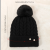 2023 New Pearl Pin Thickened Knitted Hat One Pack