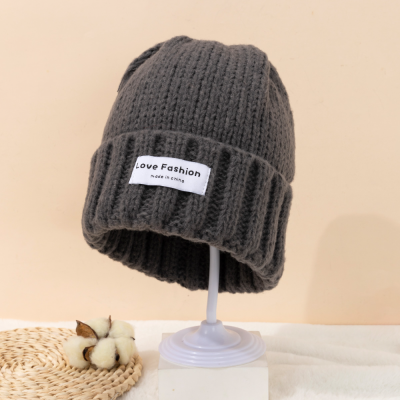 2023 New Labeling English Love Knitted Hat One Pack