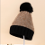 2023 New Color Stitching Thickened Knitted Hat One Pack