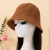 2023 New Japanese Minority Bell Type Bucket Hat Women's Summer Bucket Korean Style Face-Looking Straw Hat