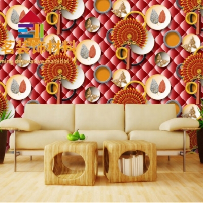 3D Wallpaper Wall Sticker PVC Wallpaper Background Wall