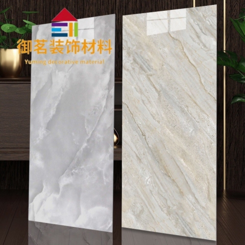 PVC Wall Self-Adhesive Sticker Marble Kitchen Imitation Tile Wall Stickers Restaurant Background Wall Renovation Waterproof Moisture-Proof Stickers