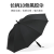 [Factory Direct Sales] Long Handle Black Rubber Umbrella Umbrella Custom Logo Advertising Umbrella Custom Gift Printing Pattern