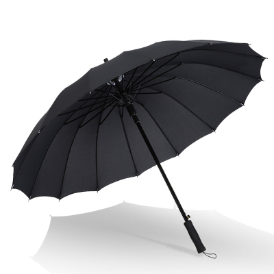 [Factory Direct Sales] 16-Bone Umbrella with Long Handle Customized Logo Advertising Umbrella Customized Gift Printing Pattern