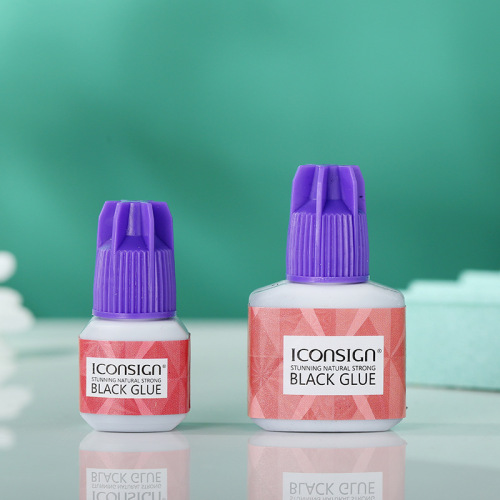 ICONSIGN新品美容嫁接睫毛低气味快干胶水软态种植睫毛胶水10ml